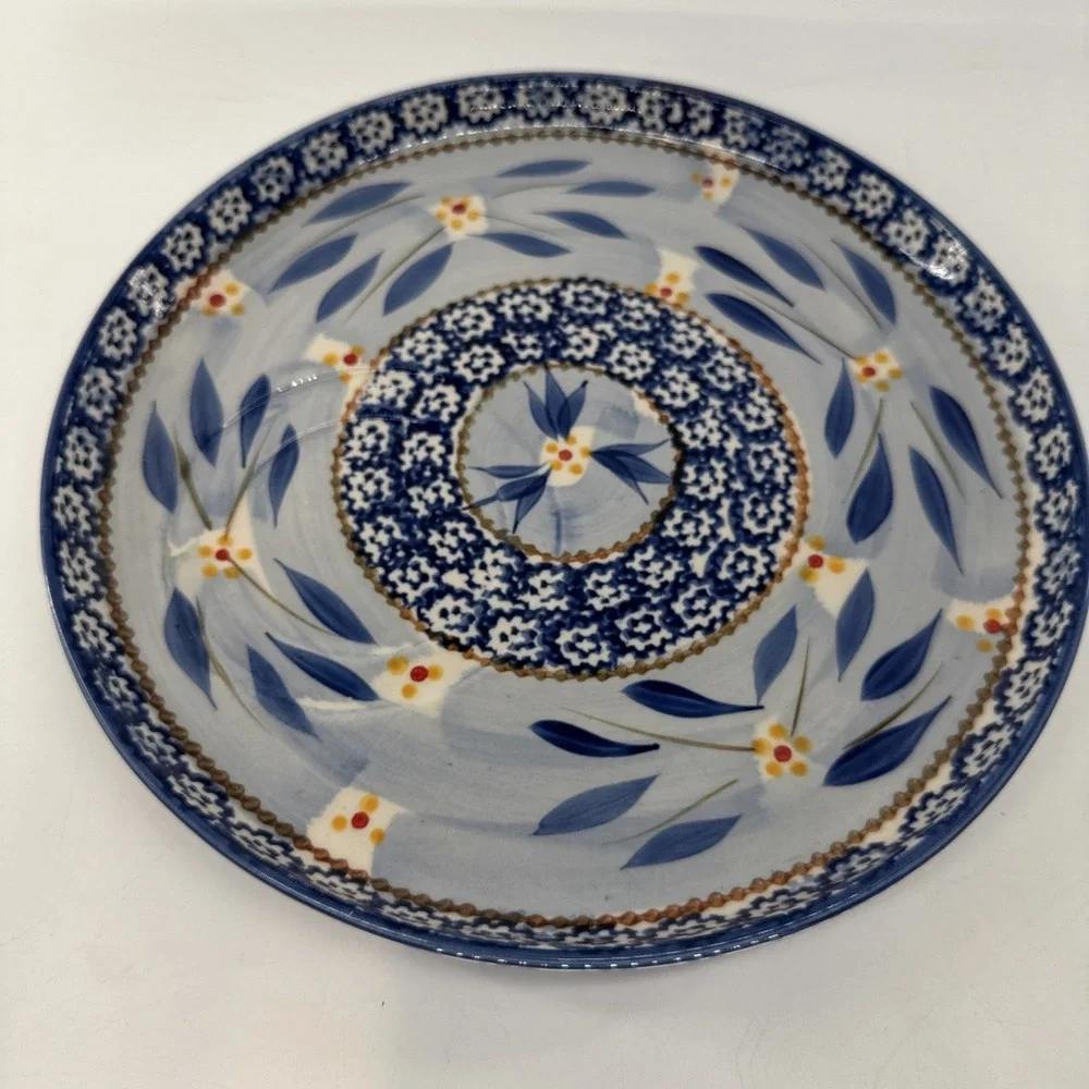 3 Piece -Temptations Old World Blue by Tara‎ Soup And Sandwich Tray With Mug